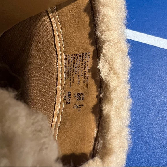 Lower East Side 70s inspired fur lined tan suede clogs w/ buckle. 3.5”heel Retro - Picture 8 of 8